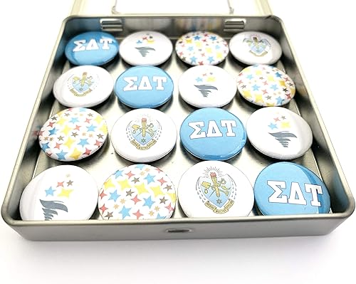 Miniatura 2 de Sigma Delta Tau - Juego de 16 imanes