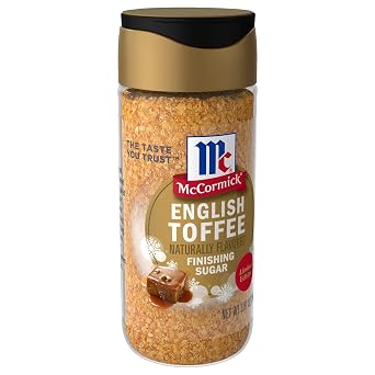 McCormick English Toffee Finishing Sugar, 3.81 oz