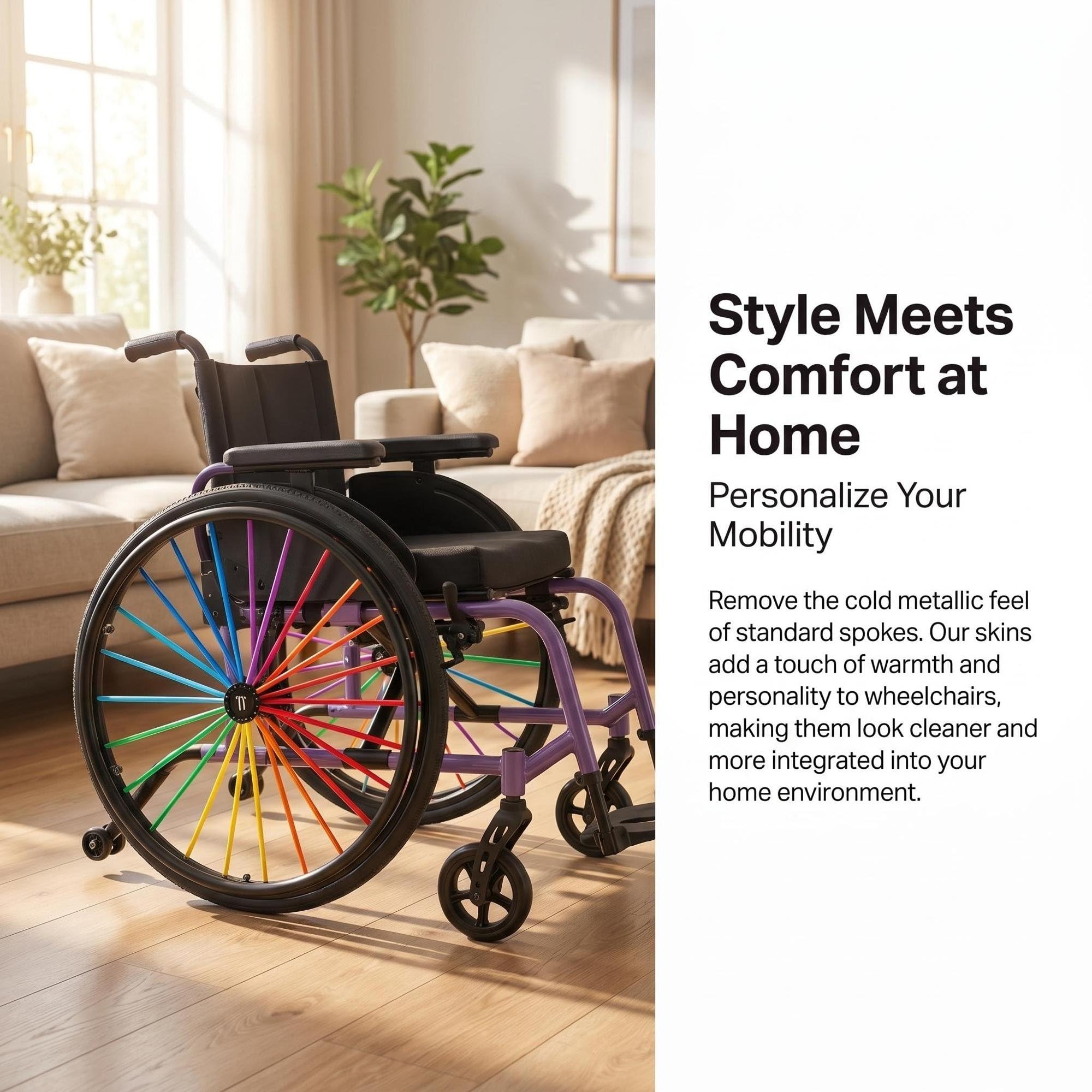Colorful Spoke Skins - Bike Wheel Protection -4 Colorful Spoke Skins - Bike Wheel Protection -4