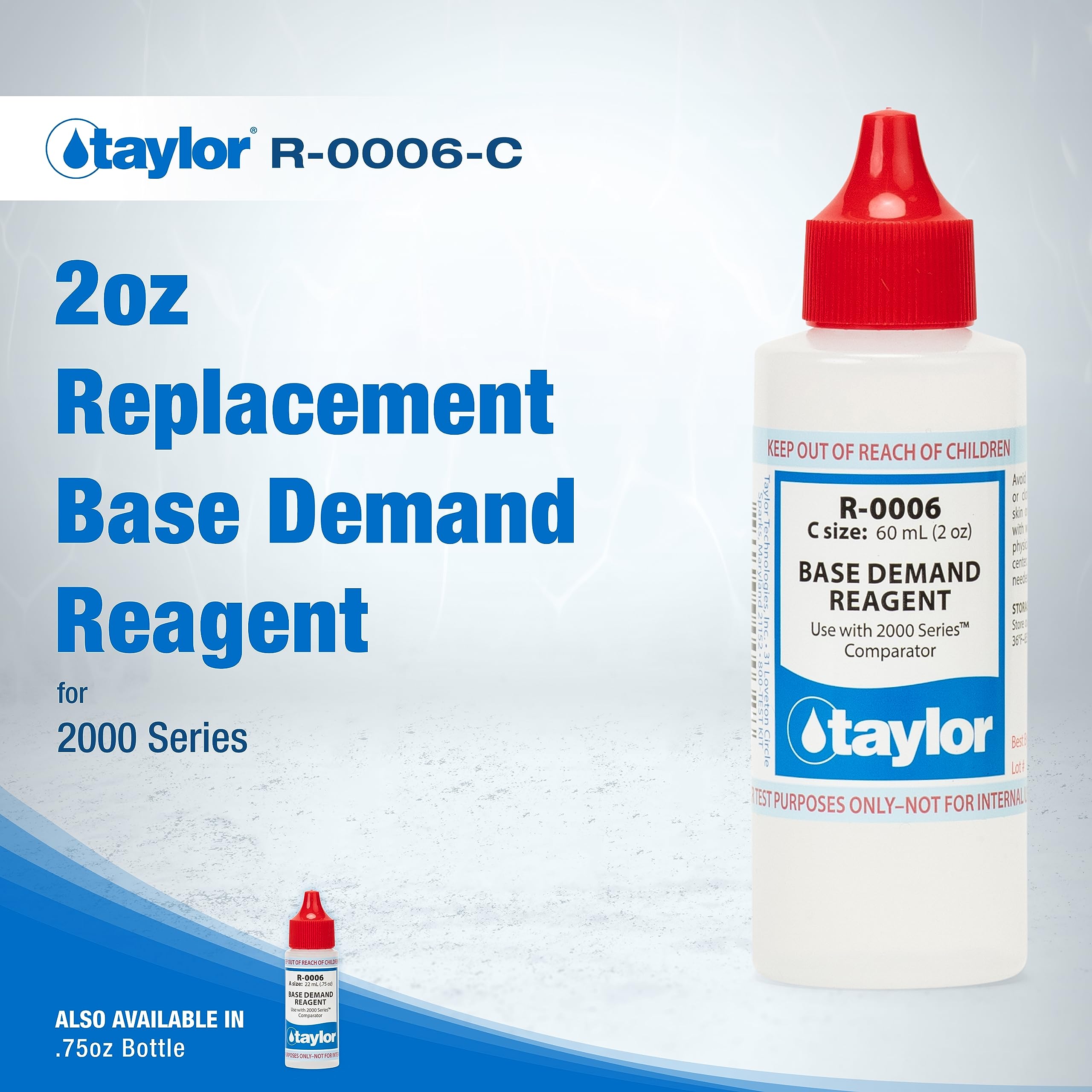 Taylor Technologies r-0006-c reactivo nº 6 bdr 2 oz