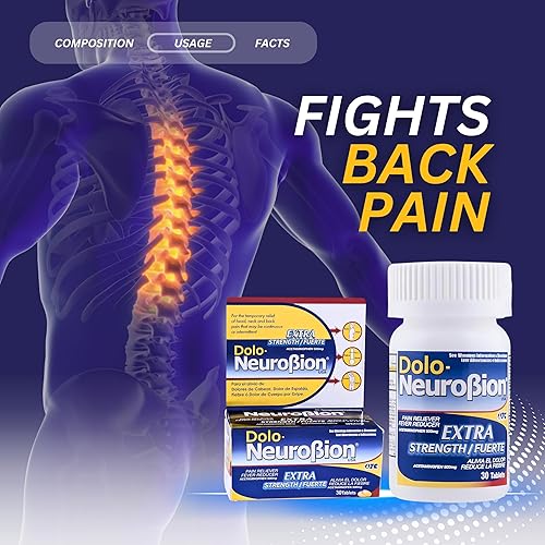 Miniatura 3 de Dolo Neurobion 30 tabletas - Analgésico, reductor de fiebre, extra fuerza, Fuerte, Alivia el Dolor, Reduce la Fiebre