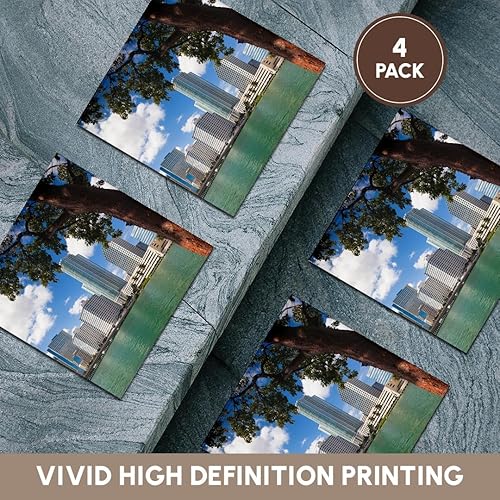 Miniatura 6 de Danita Delimont – Florida – USA, Florida, Miami, city skyline from Brickell clave. – Posavasos