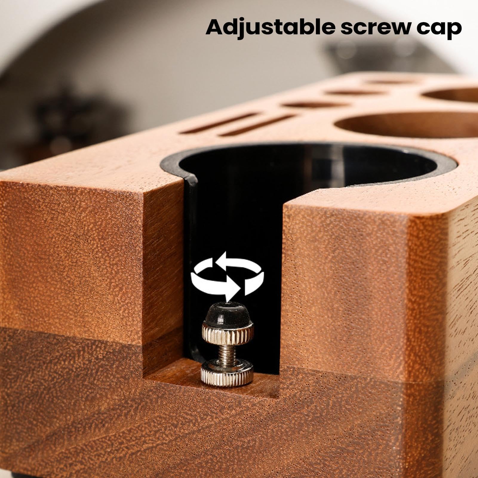 Station zum Stampfen von Espresso Rutschfeste Espresso Organizer Station | Organizer Station für Kaffeezubehör für Wohnheim Küche Wohnung Esszimmer Bar