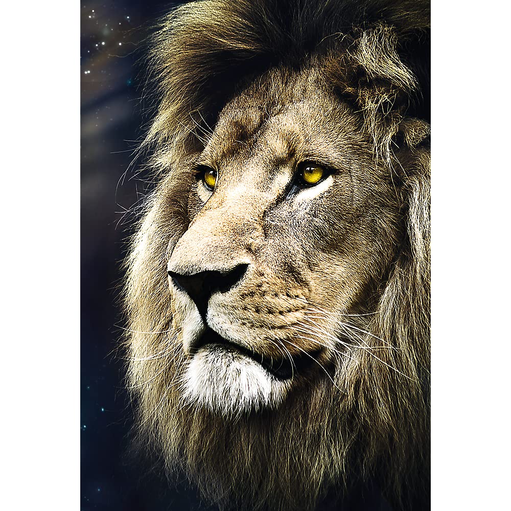 Trefl Puzzle 1000 Pezzi: Leone Colorato – Ritratto Di Animale Moderno, Per Adulti E Bambini Dai 12 Anni, 68,3 X 48 Cm - 3