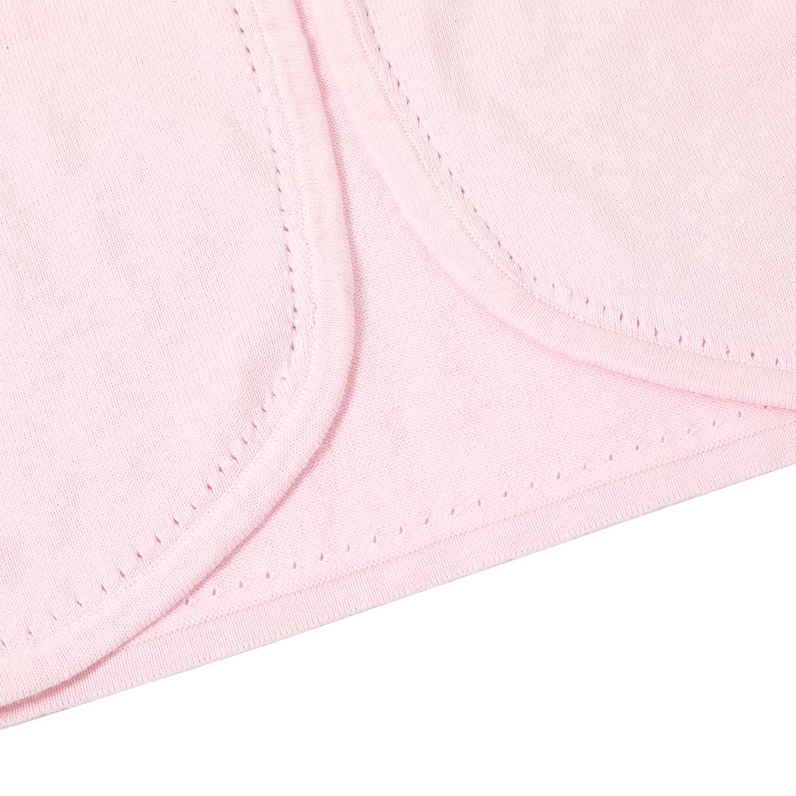 Cárdigan tipo bolero de punto de manga larga para niña con cierre de botón de lazo, chaqueta de punto para niños