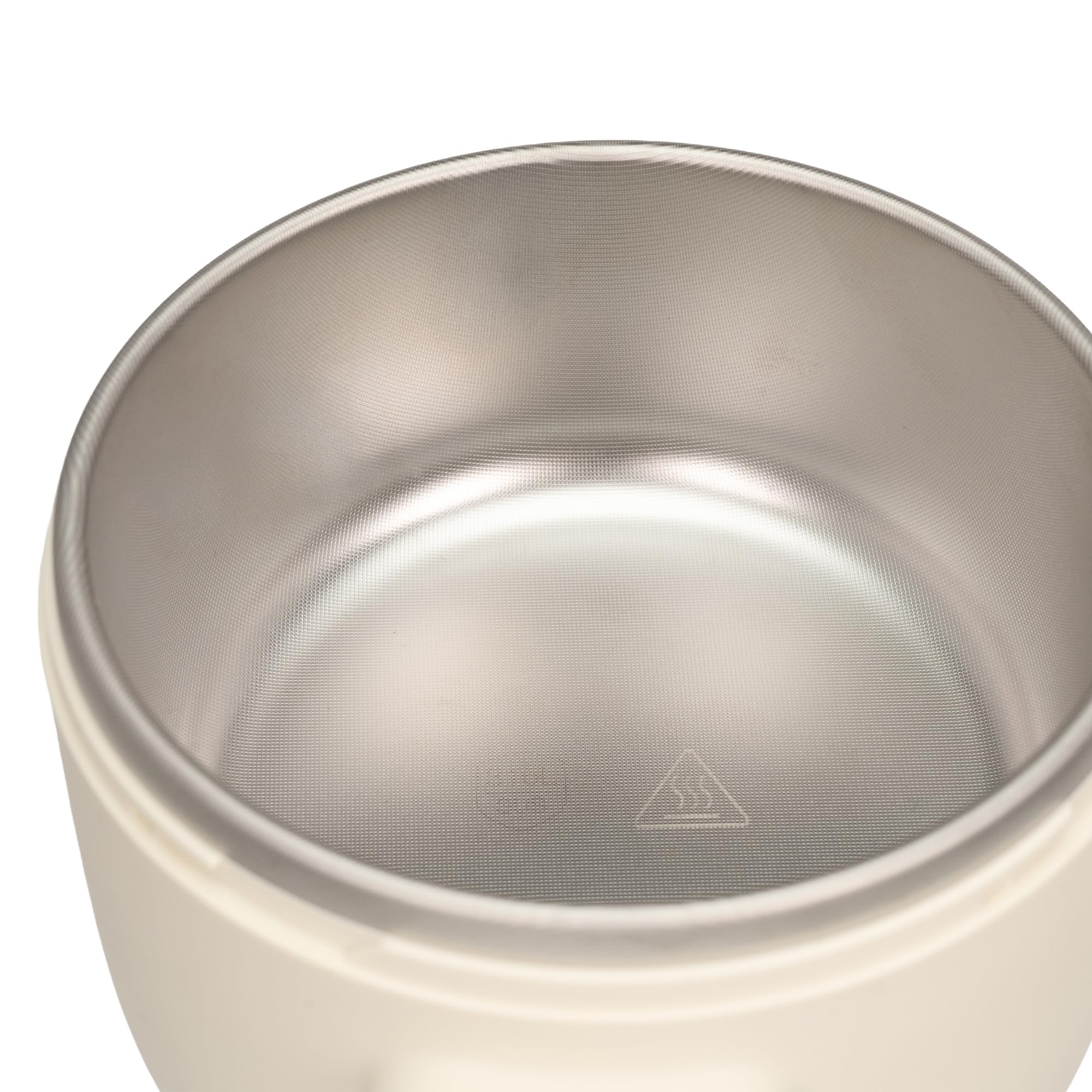 Kjokken Mobiler Babykostwärmer 400 ml mit Akku USB C für unterwegs Temperaturregelung 40 bis 55 Grad Timer Touchdisplay dichter Schraubdeckel für Babybrei Mahlzeiten Beige
