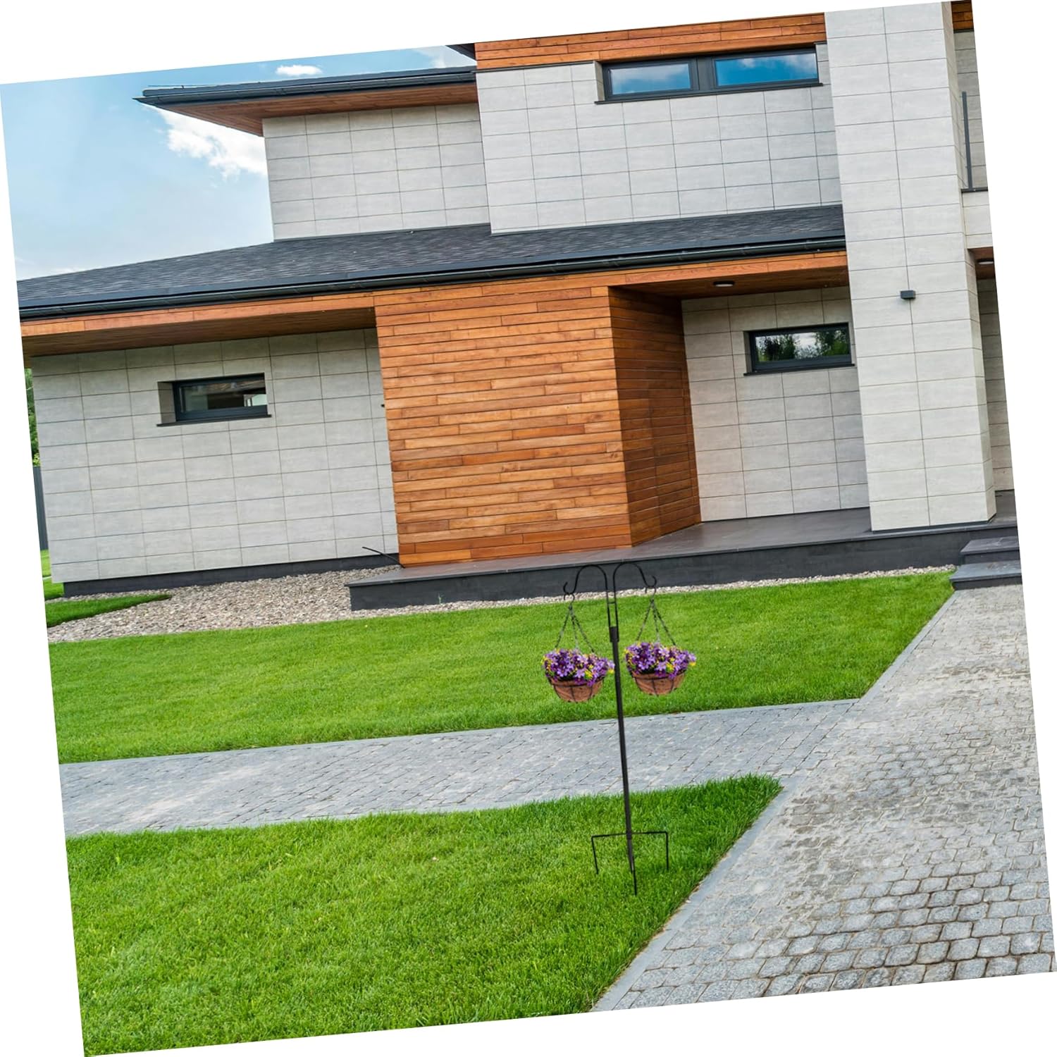 VICASKY Shepard Hooks Tall Bird Feeder Pole Outdoor Plant Hooks Multi-Functional for Decor