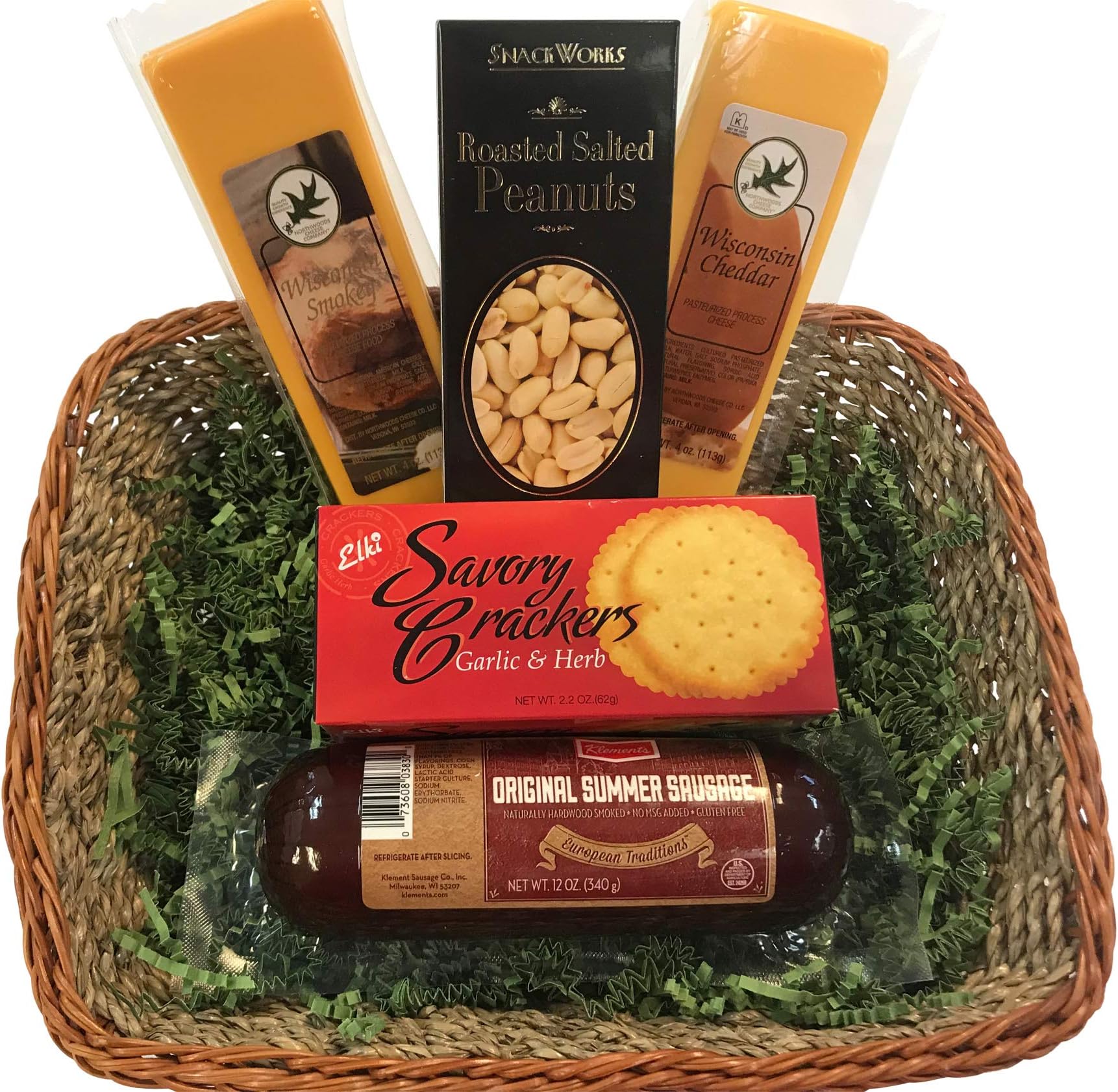 Meat and Cheese Gift Basket