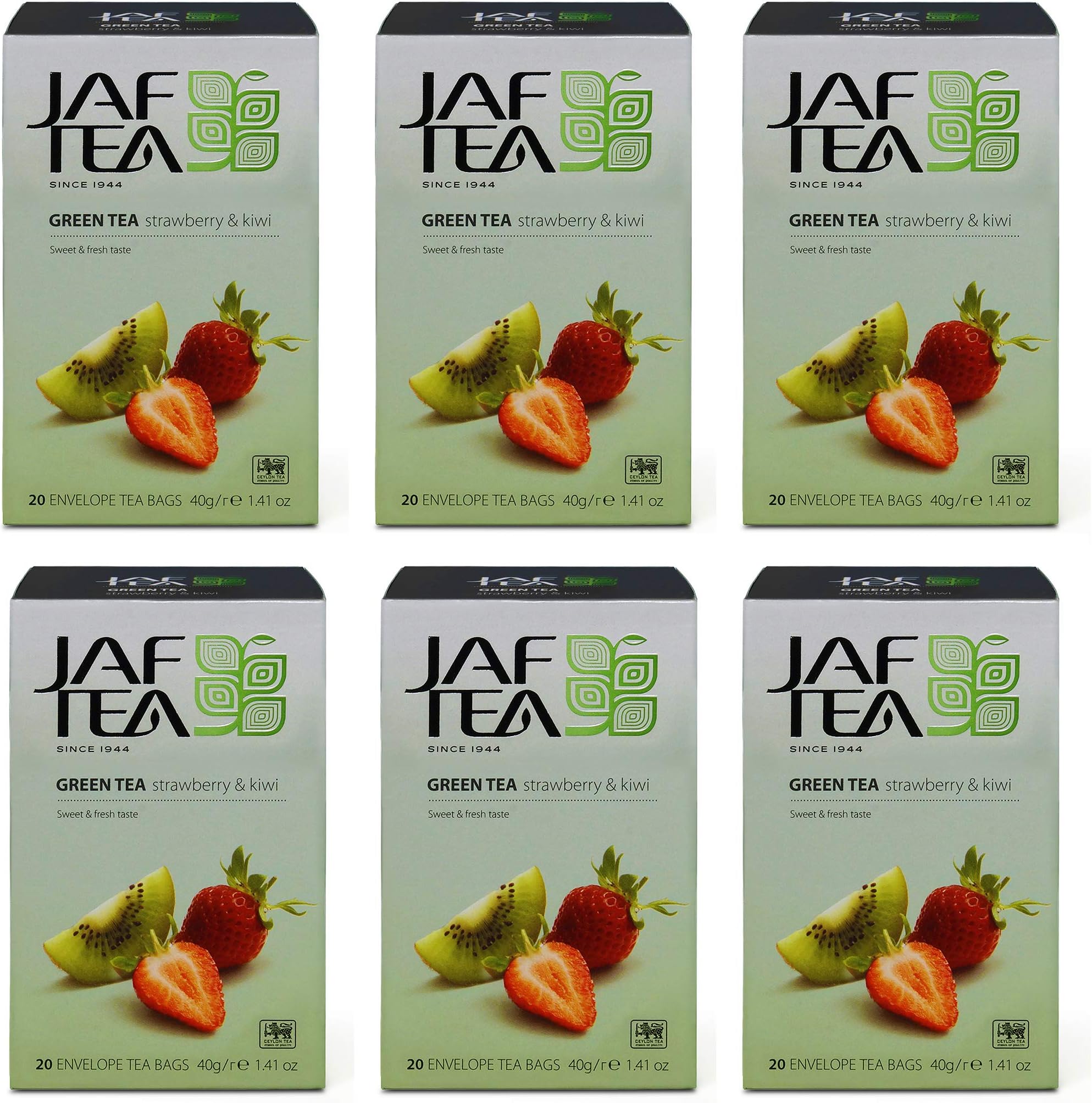 Strawberry Kiwi Green Tea - Tea Bags