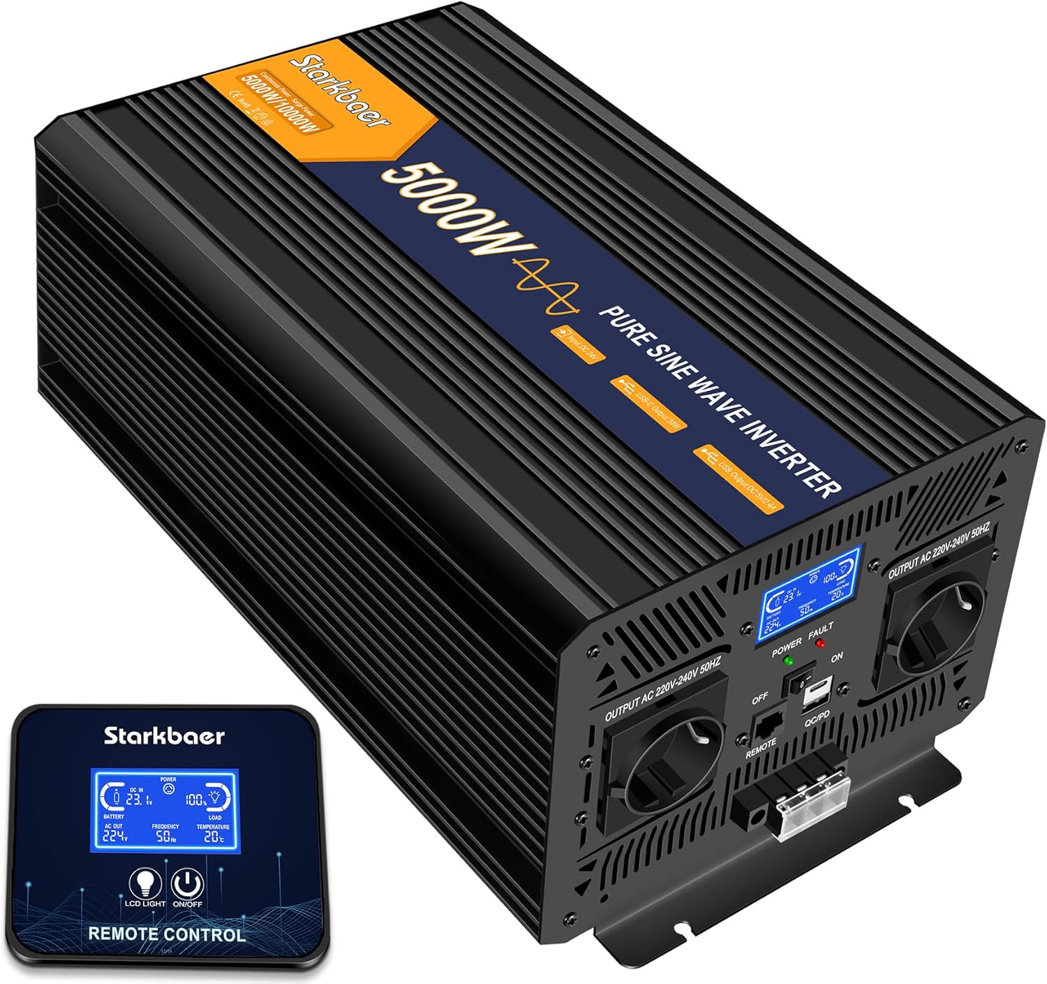 Inverter A Onda Sinusoidale Pura Da 4000W - Foto 8