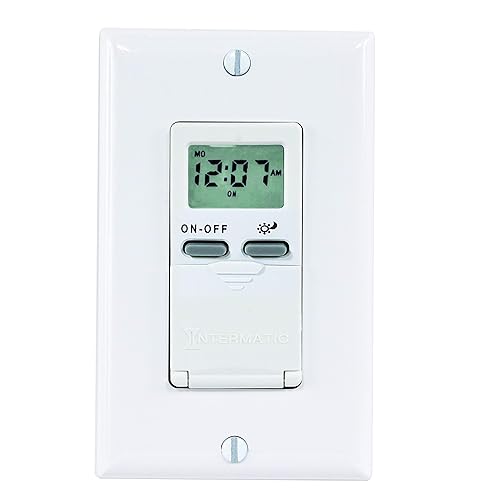 Intermatic IW600K Astronomic Digital In-Wall Timer , White