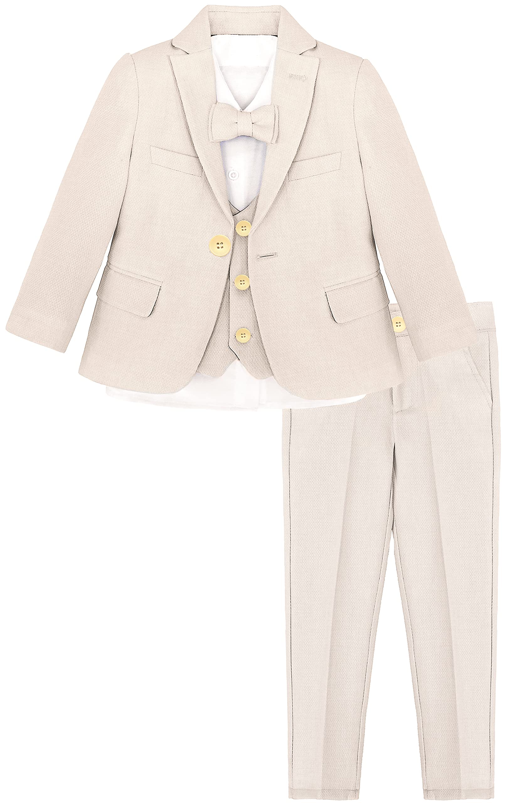 Lilax Conjunto de Traje Formal de 5 Piezas para niños