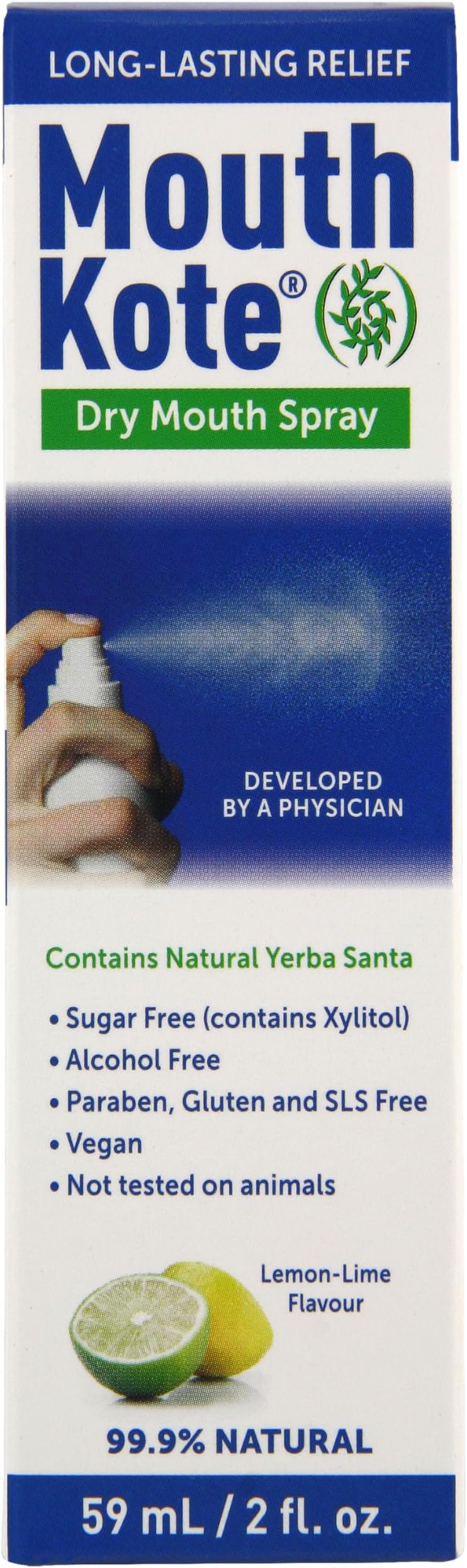 MouthKote Beauty Crea Dry Mouth Spray - 2oz