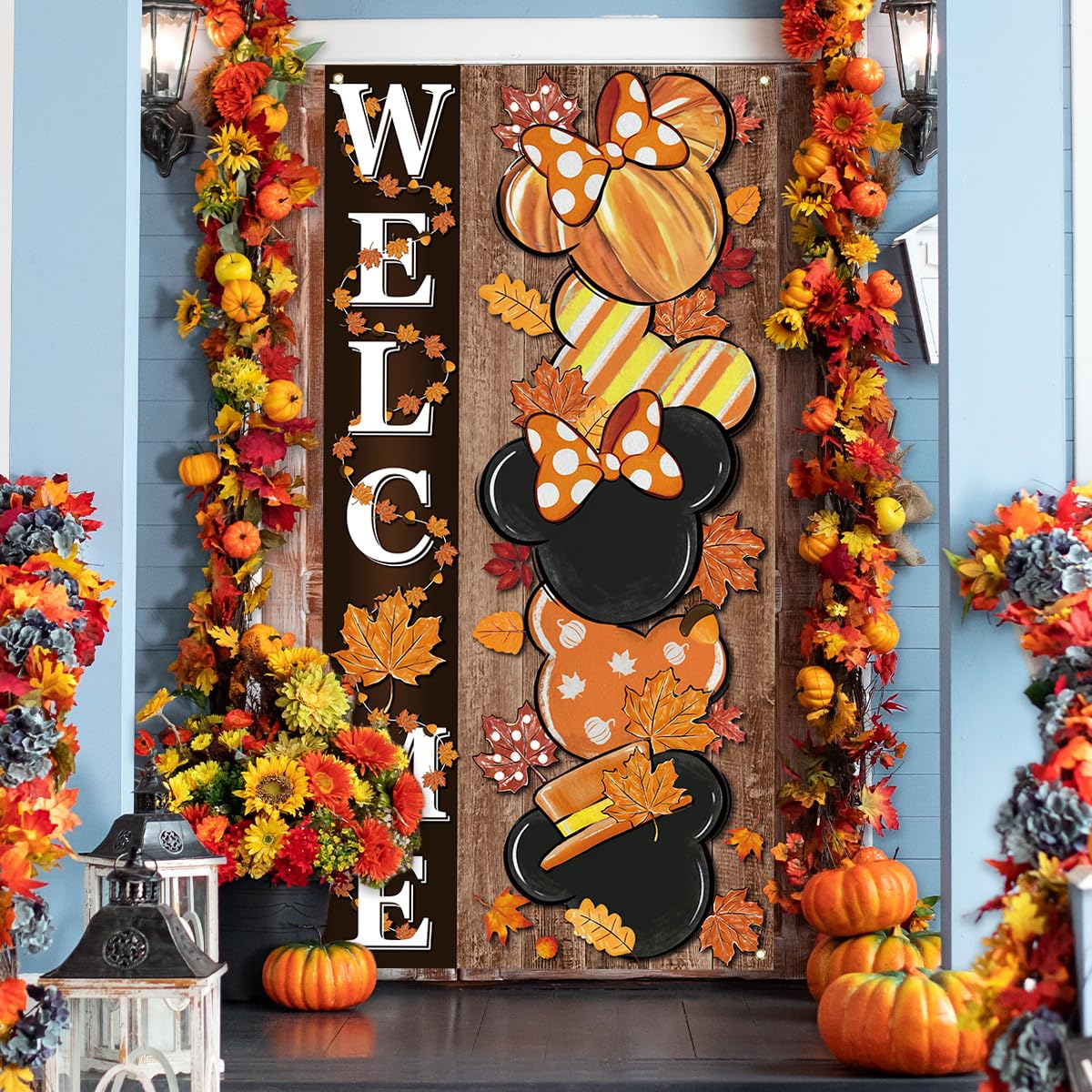 Disney Thanksgiving Door Decorations