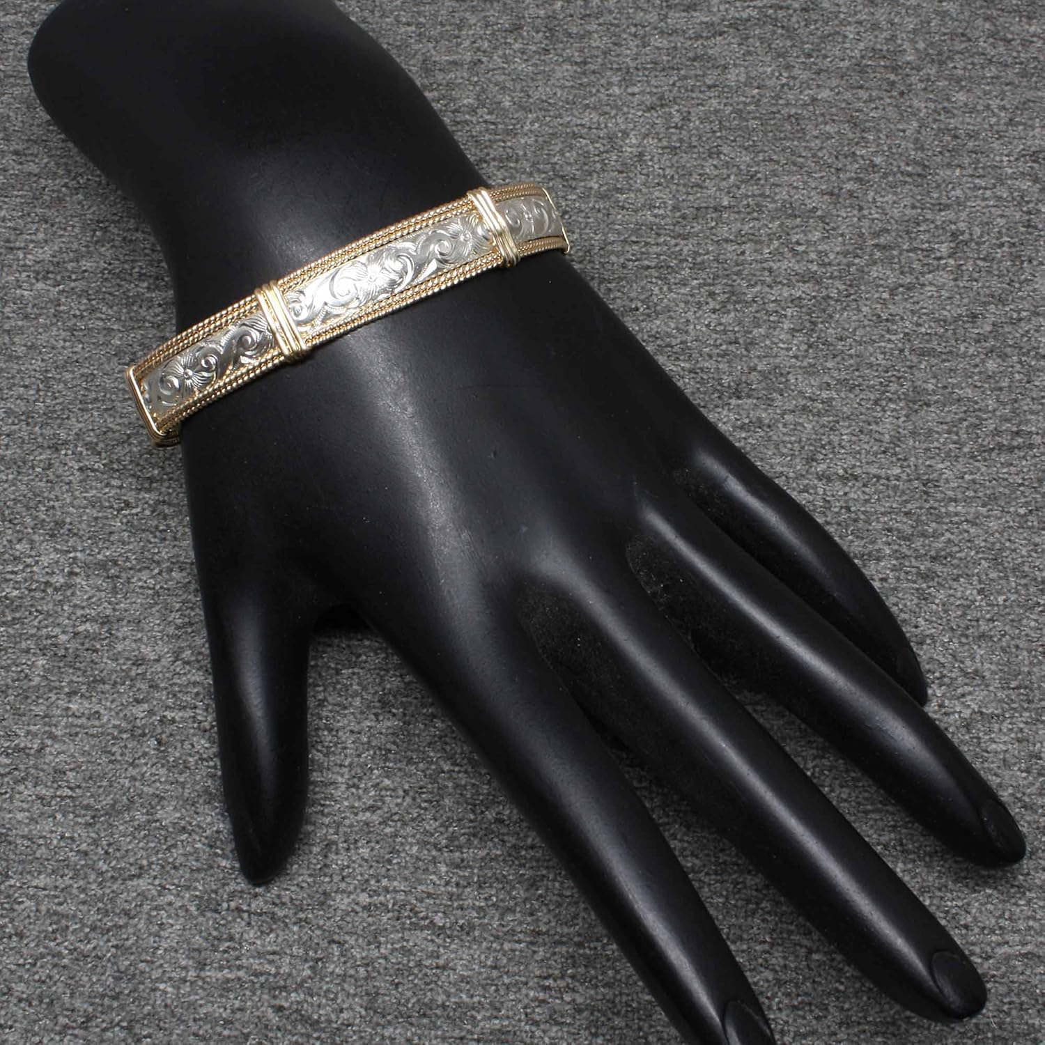 Handmade 925 Sterling Silver and 14k Gold Fill Bracelet for Women