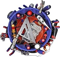 Vista 3 de WORKPRO Bucket Tool Organizer with 51 Pockets Fits to 3.5-5 Gallon Bucket (Tools Excluded)