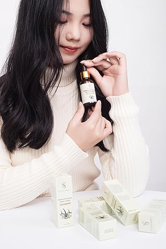 Miniatura 3 de VISIONE+ Ginger and Biotin - Suero para el crecimiento del cabello, 1 onza líquida (paquete de 1), beige