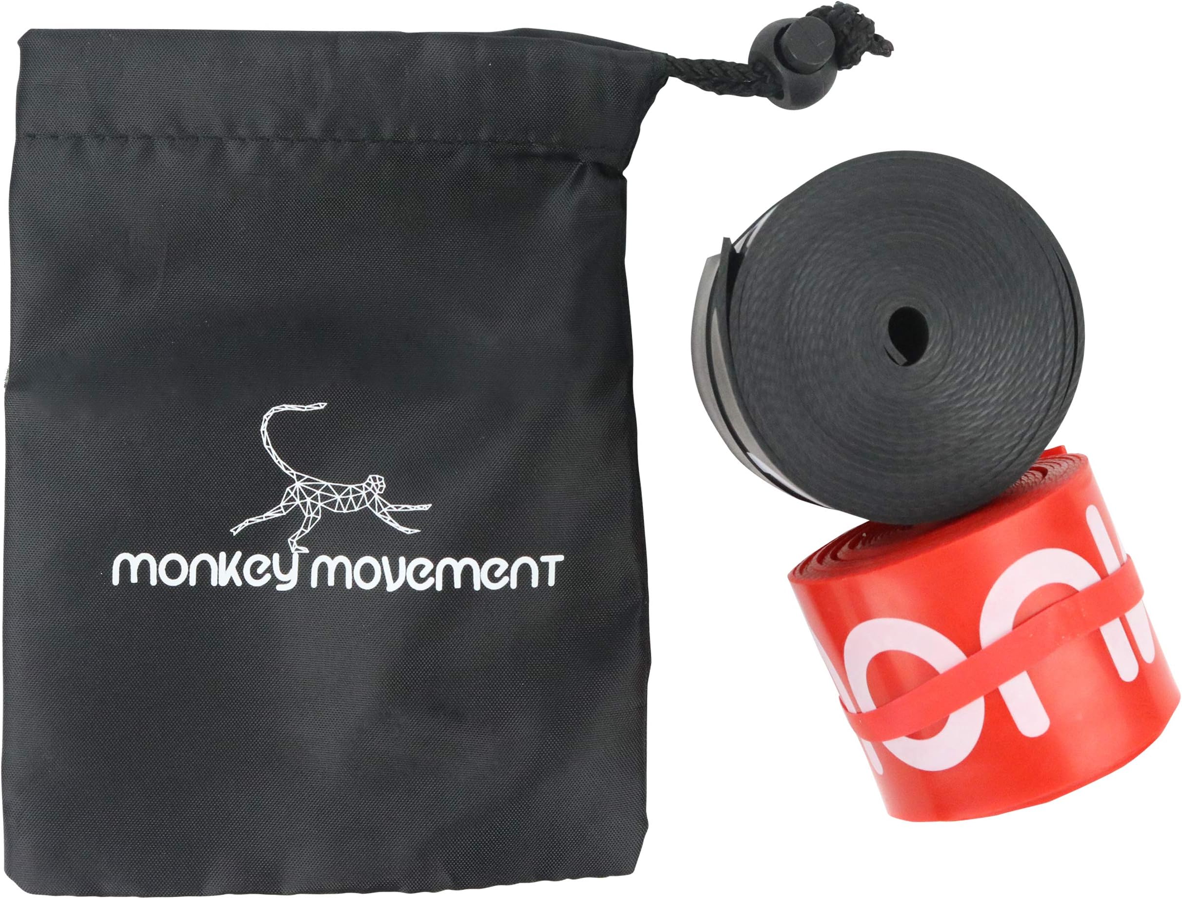 Efast Muscle Floss Bands 2 Pack Mobility & Recovery WOD - Free Carrying Case & PDF Guide - Compression Improves Circulation, Soreness, Swelling