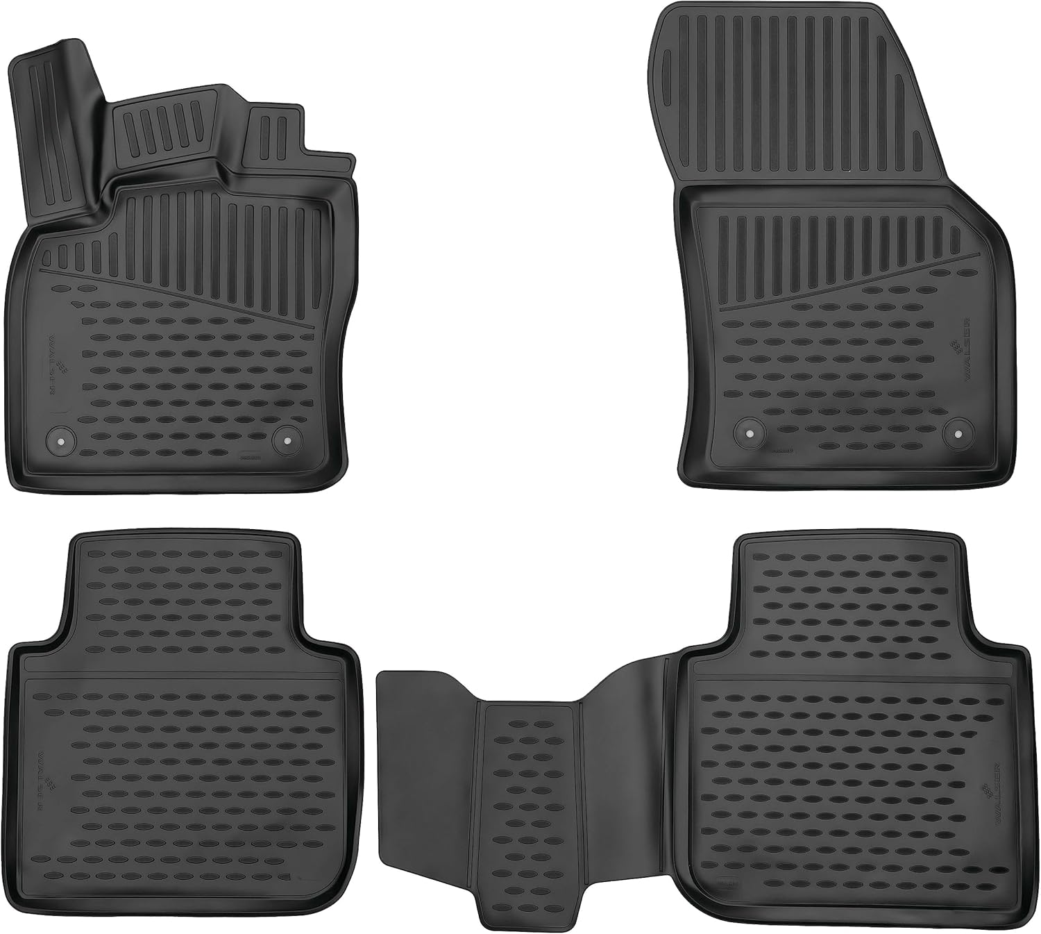 Set Tappeti Su Misura In Moquette - Compatibile Per Hyundai I30 5p  09 Kia Pro Ceed 3p 01080811