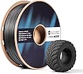 SainSmart Flex TPU Air, 1.75mm Lightweight Expanded TPU Filament, Adjustable Hardness 77A-93A, High Resilience Matte Finish, for Clothing and Sports Equipment (Black, 1kg)