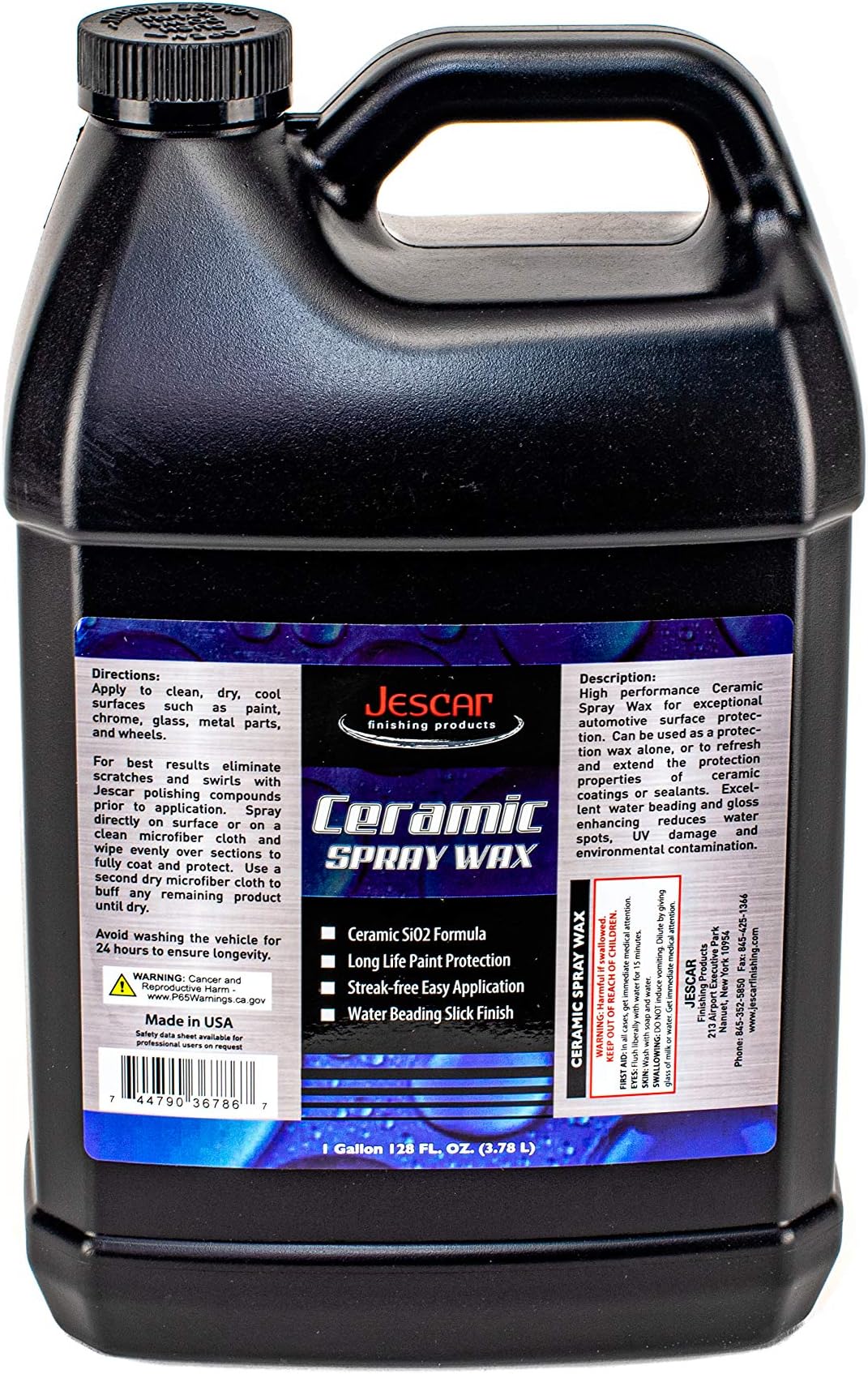 JescarCeramic Spray Wax - 128oz