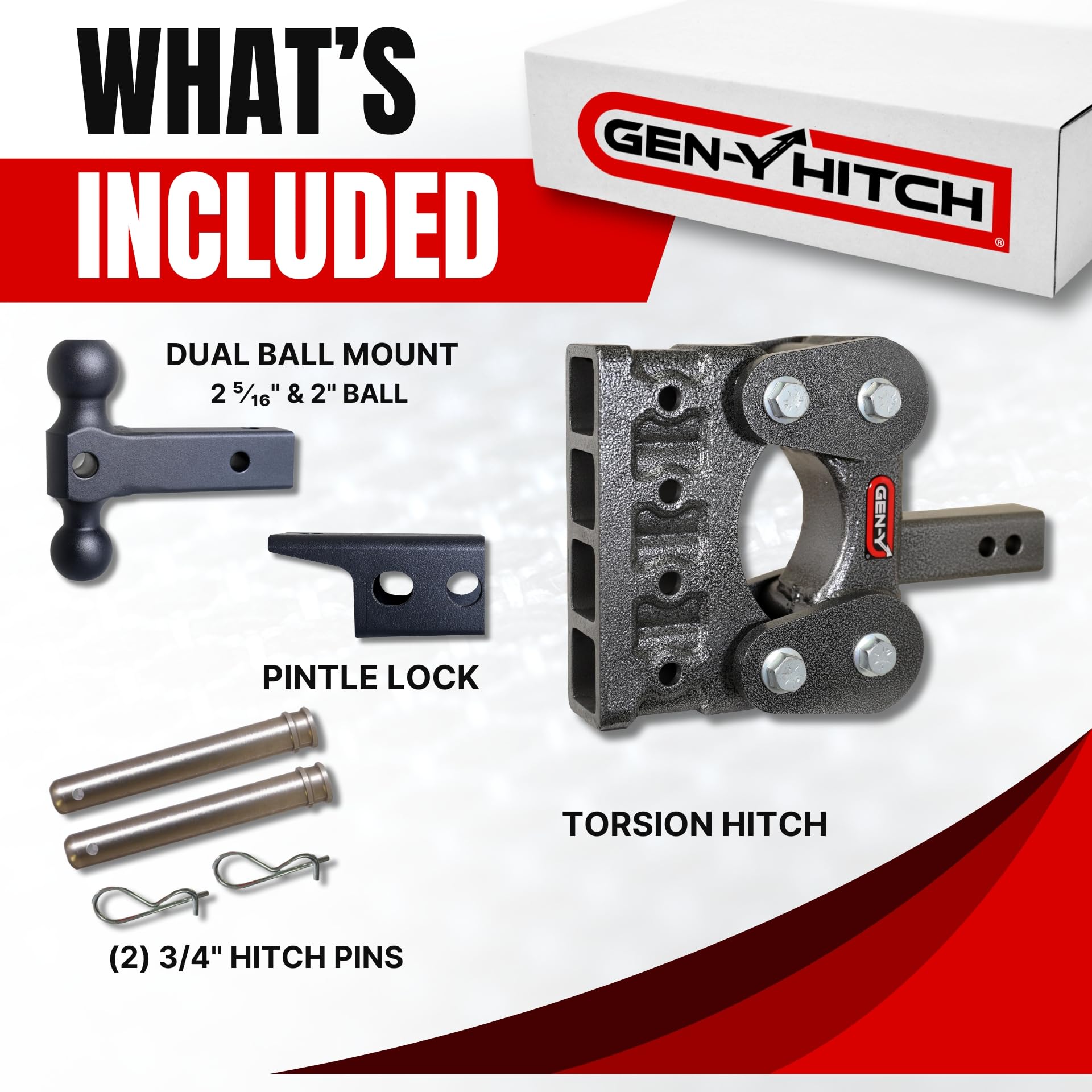 GEN-Y GH-1024 The BOSS Torsion-Flex Adjustable 5