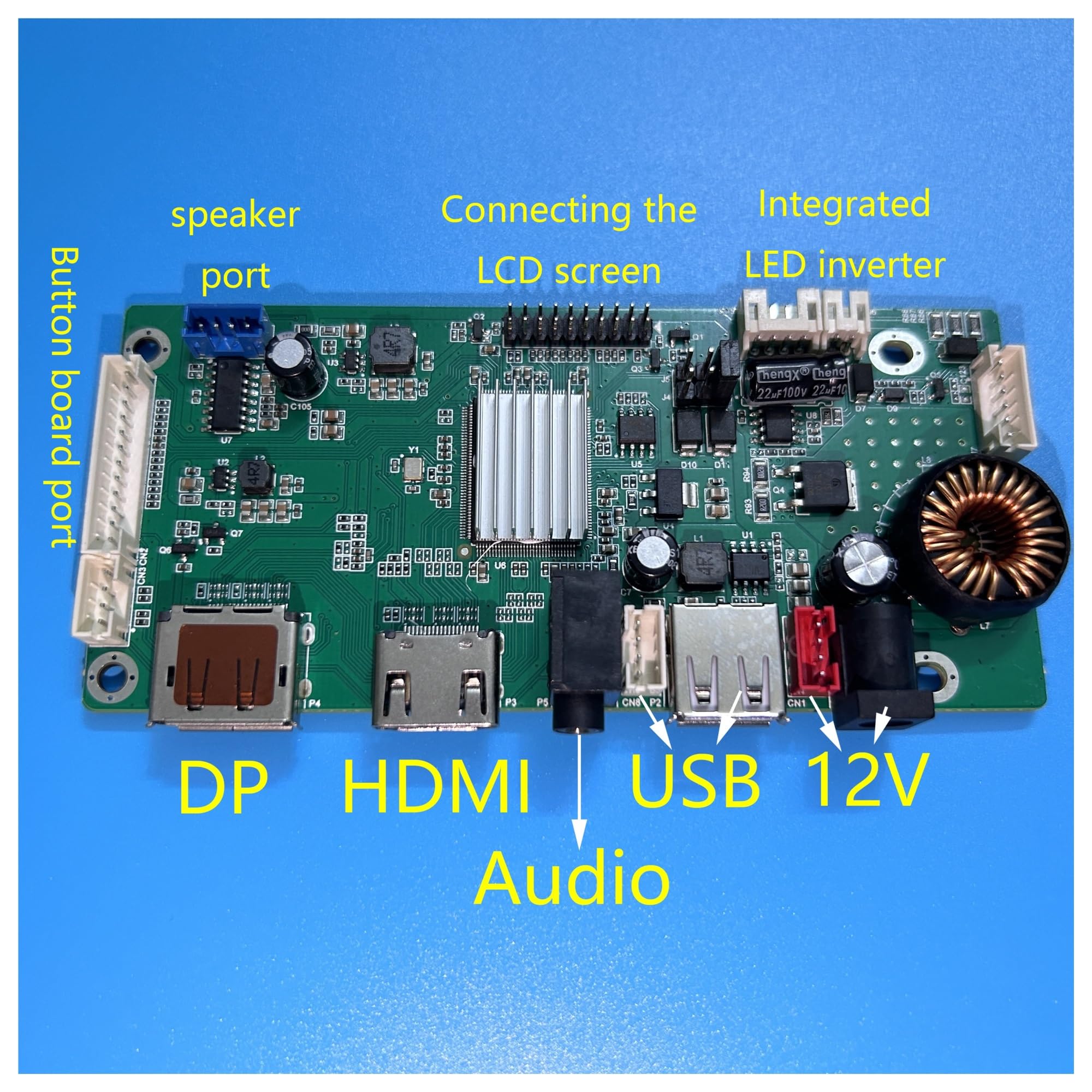DP_HDMI Alla Scheda Unità EDP LM270WQ1-SDC2 / LM270WQ1-SDA2 /-SDE3 Kit Driver EDP | Kit scheda di controllo for kit driver EDP schermo LED LCD 2560X1440(LM270WQ1-SDC1)