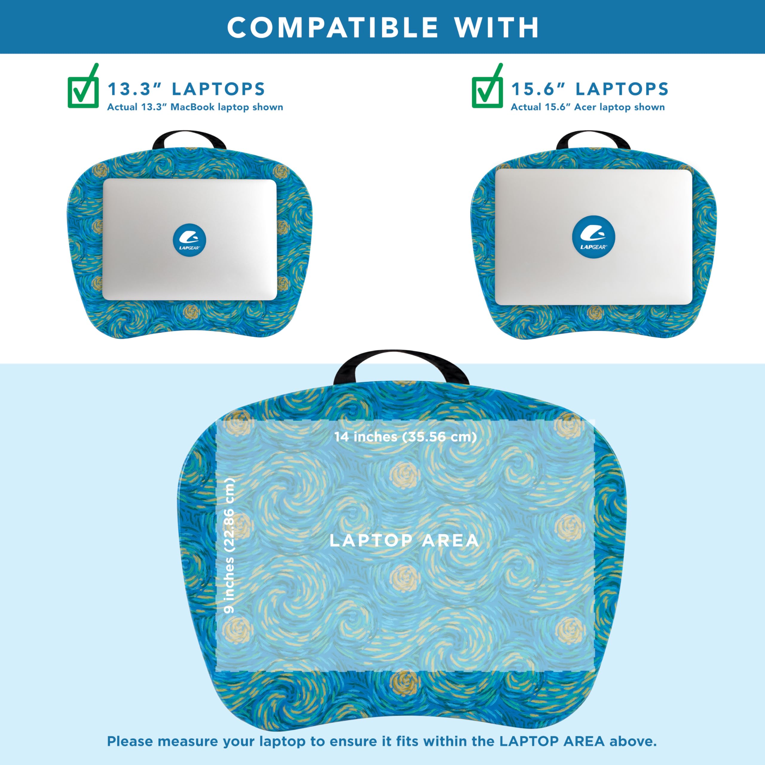 Amazon.com : LAPGEAR MyStyle Portable Lap Desk with Cushion