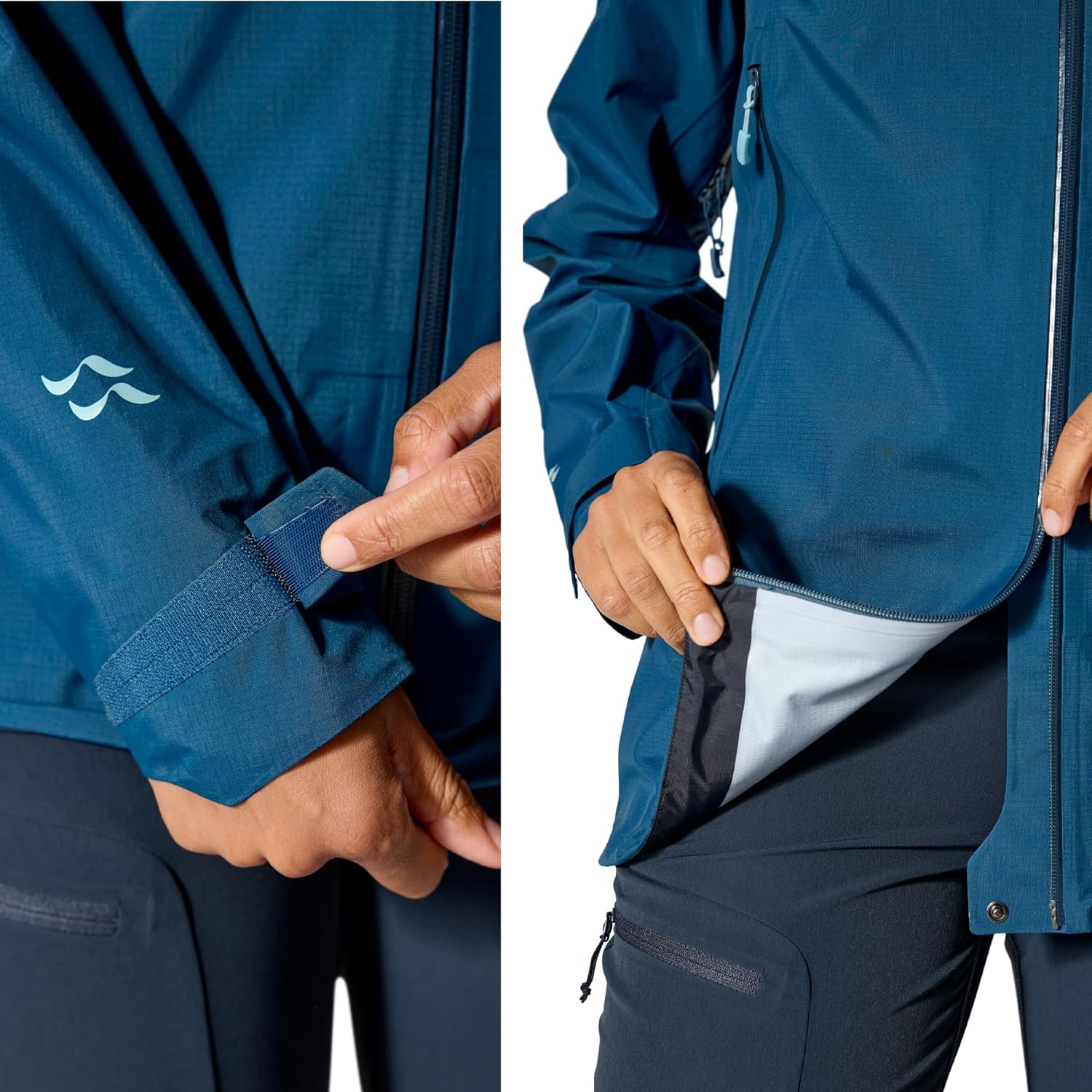 Rab Women's Firewall Mountain Jacket - Lightweight Waterproof Hooded Coat for Climbing & Hiking