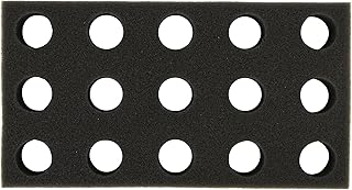 Benchmark Scientific BV1010-500 Tube Rack for BenchMixer XL Multi Tube Vortex Mixer, 15 x 50ml Tube, 29mm Diameter