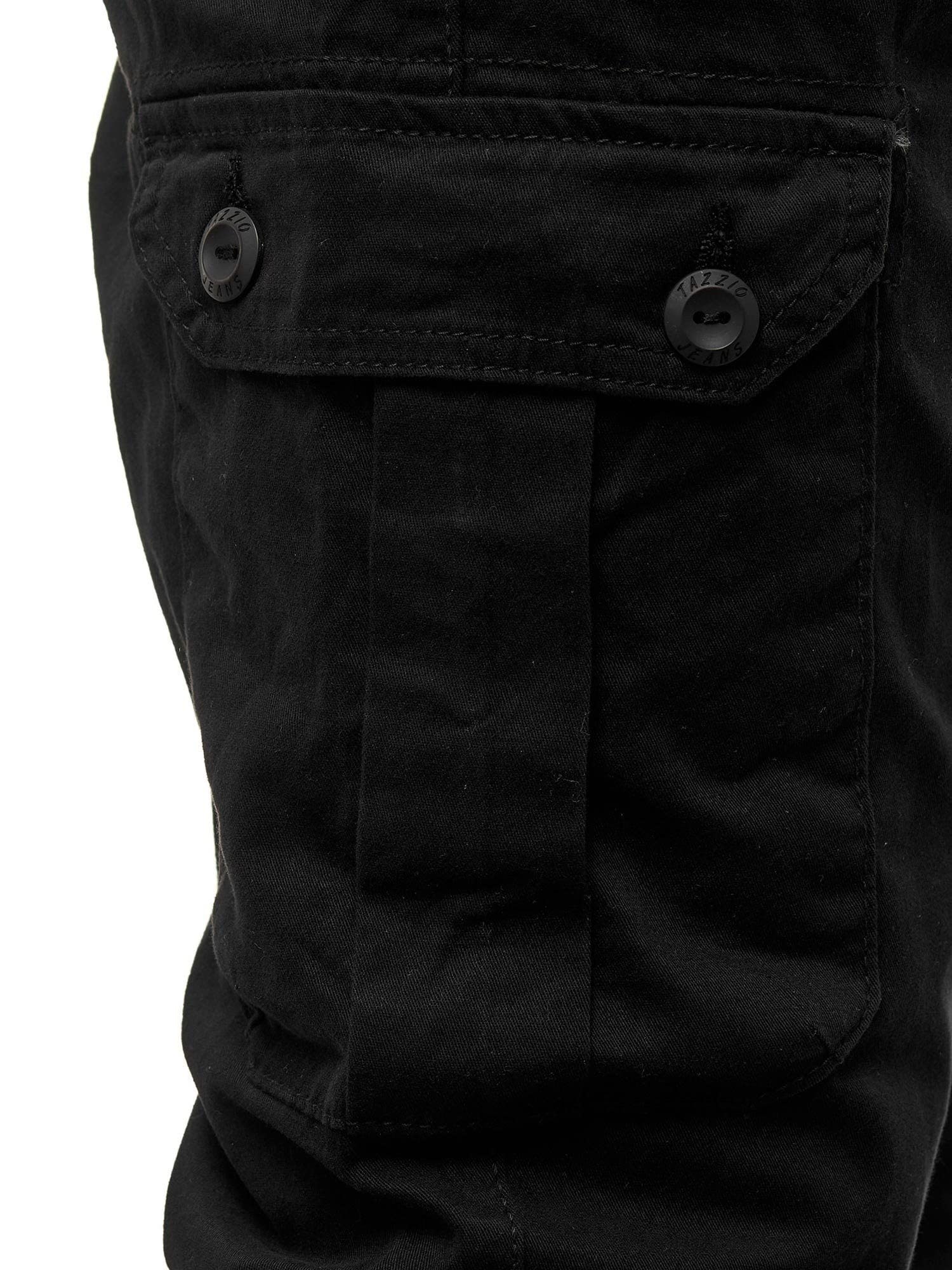 Tazzio Pantaloni cargo da uomo Jogger Chino Regular Fit Jeans 16610