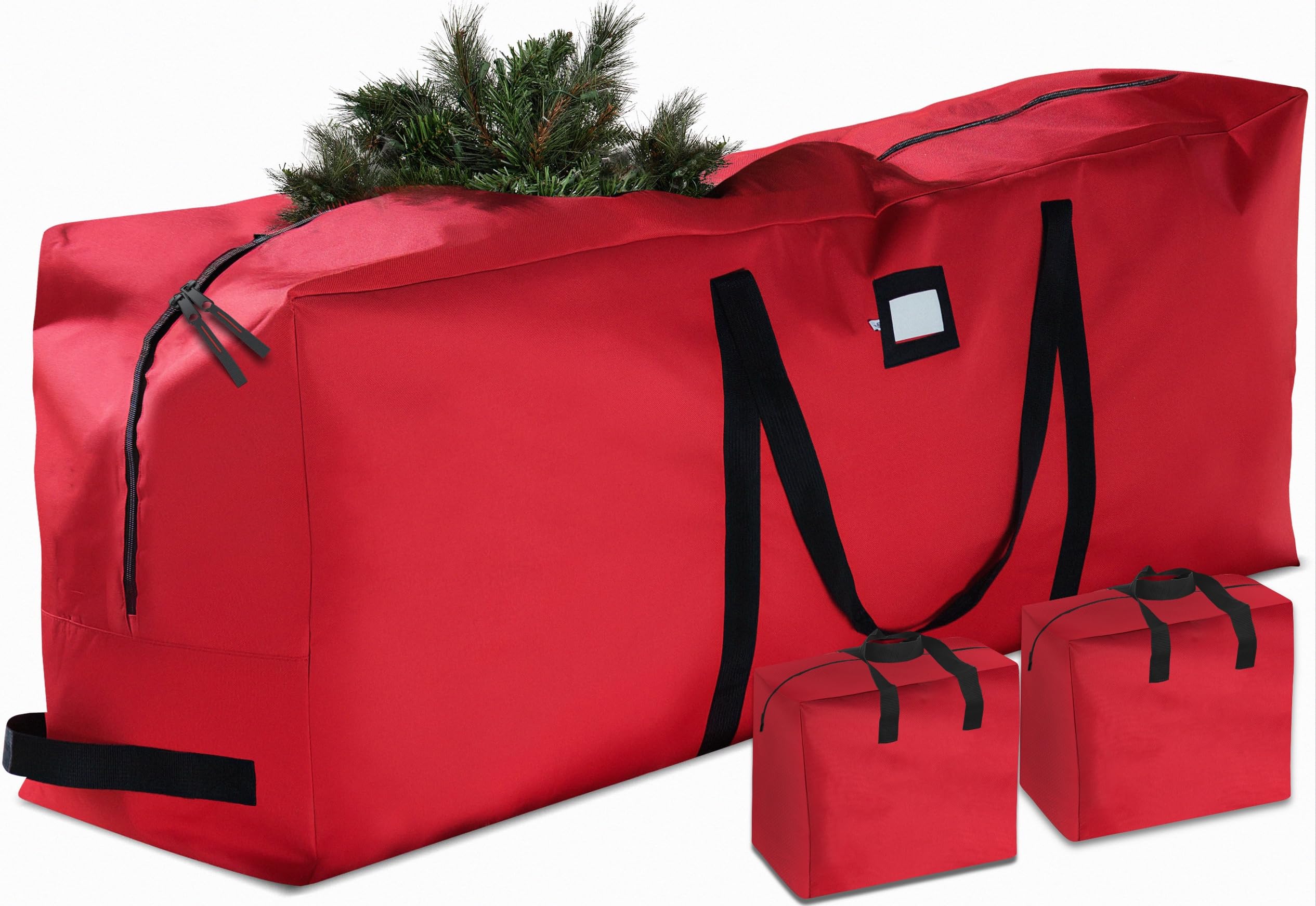 Amazon.com: ZOBER Christmas Tree Storage Bag - With 2 Ornaments