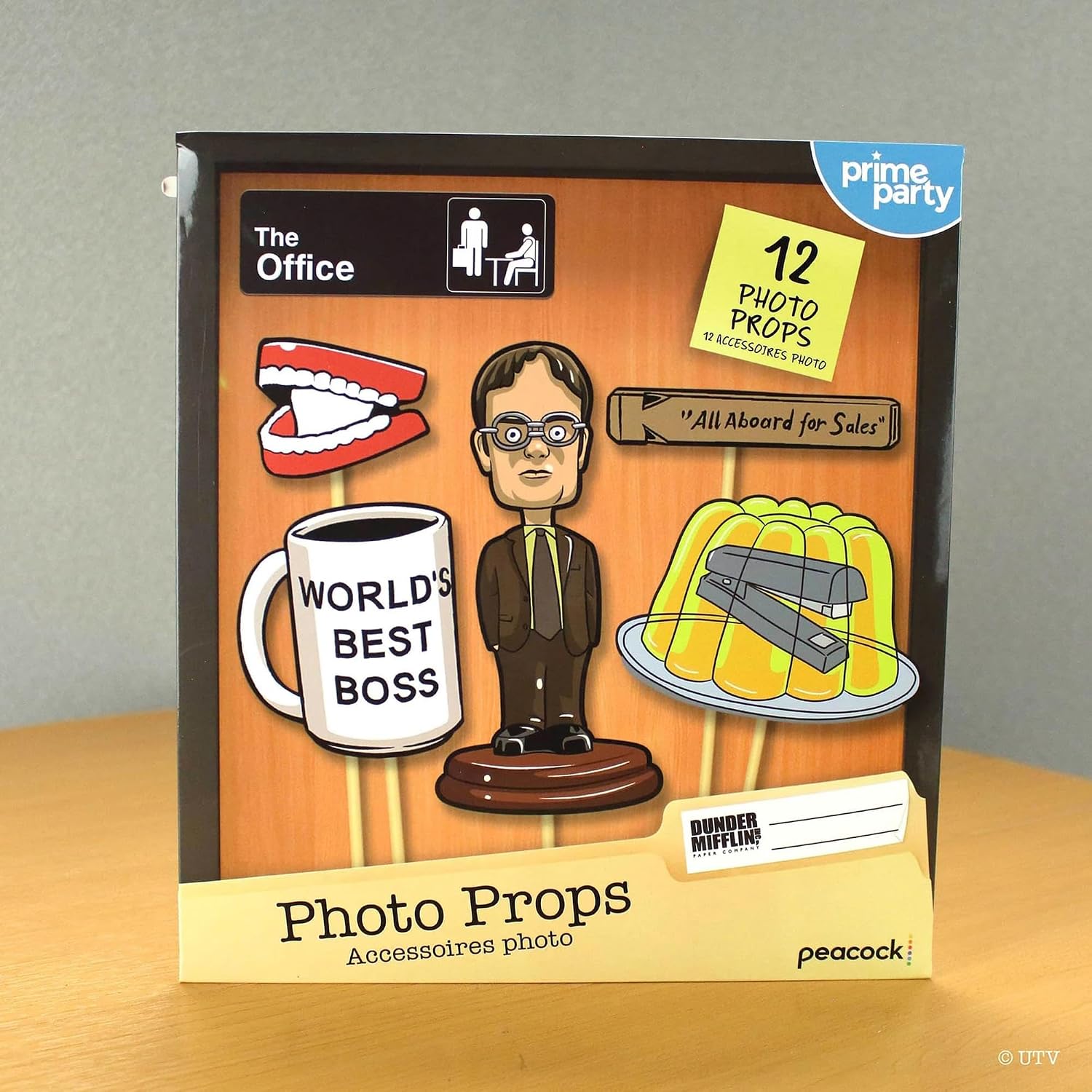 Dunder Mifflin Party Essentials: Office Games & Hilarious Photo Props (Photobooth Props)