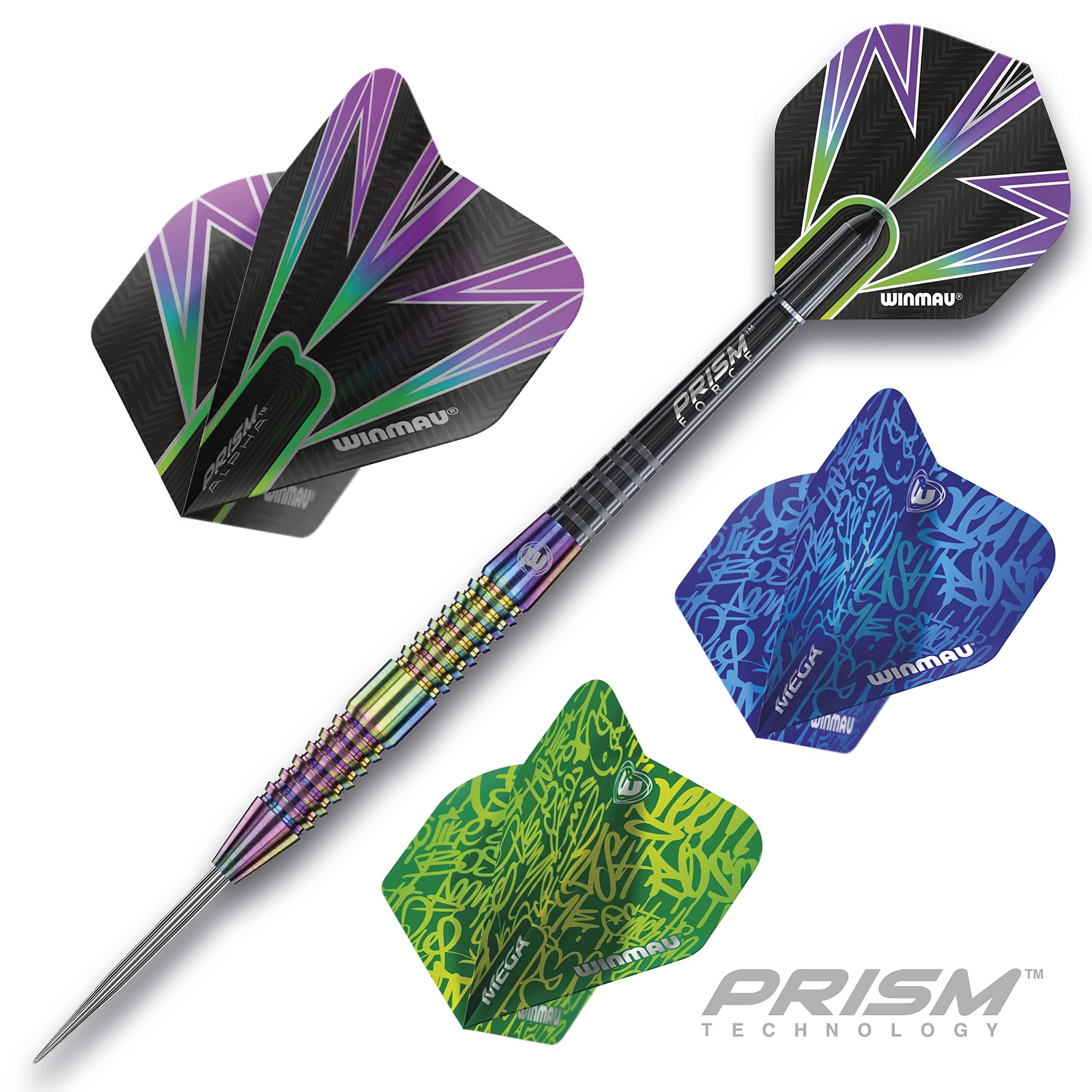 Winmau Xenon 90% Tungsten Darts 25g (3pcs) - Knight Shot - View #7