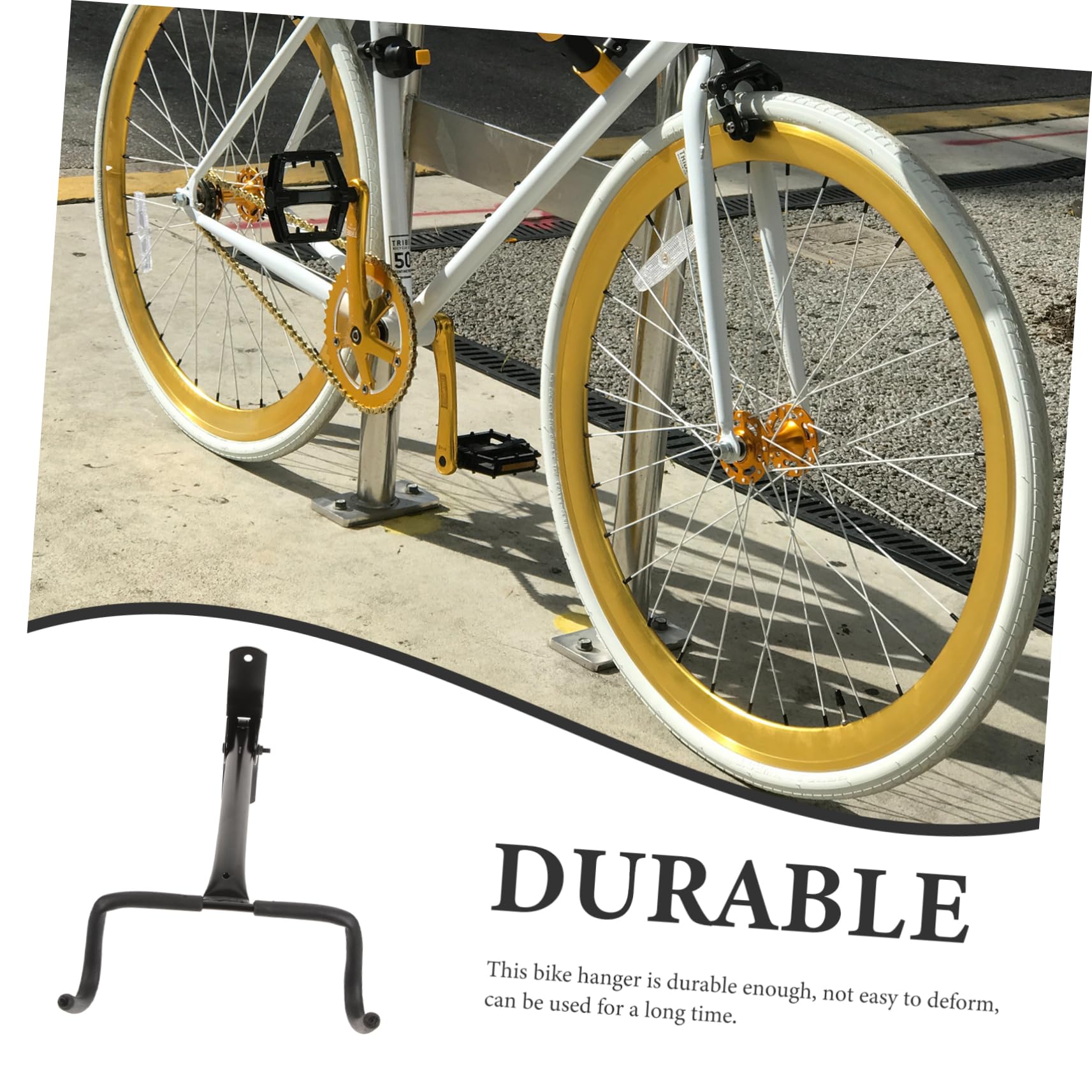 Gancio Per Portabiciclette Garage e Mountain Bike Facile Installazione e