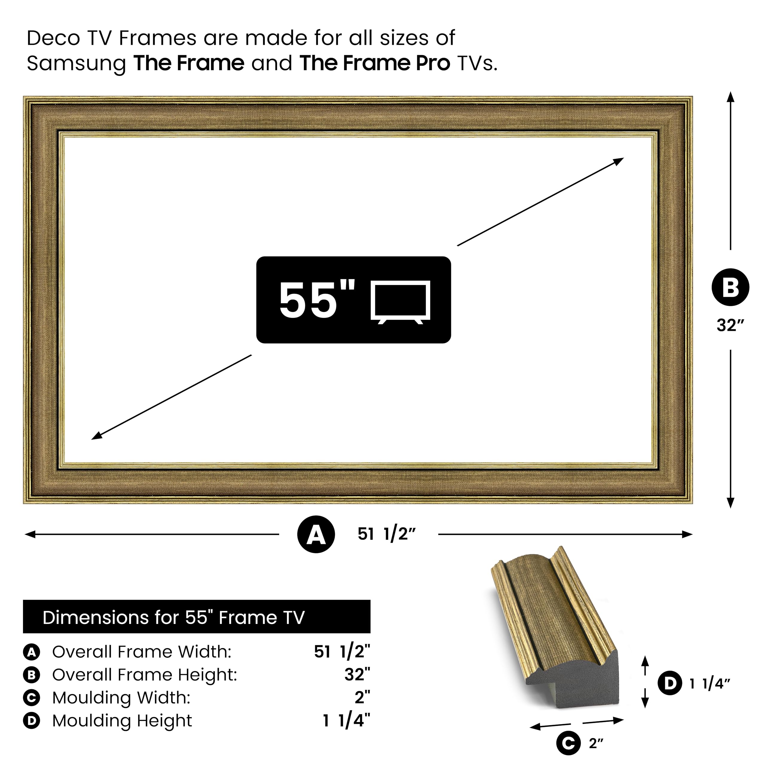  deco frame♡ Amazon.com: Industrial Brass 55