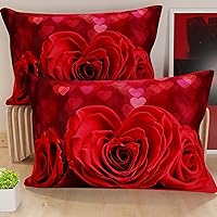 PETTI Artigiani Italiani - Coppia di Federe Cuscino 40x145 cm in Microfibra