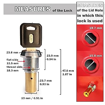たま/Best Selection Amazon.com: Gumball Machine Lock and Key - Top Lid Lock