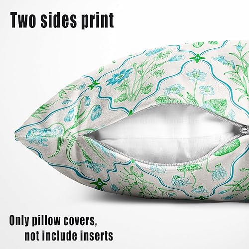 Miniatura 10 de Fundas de almohada de gato para decoración del hogar de 18 x 18 pulgadas, funda de almohada decorativa suave para cama, sofá, 2 juegos