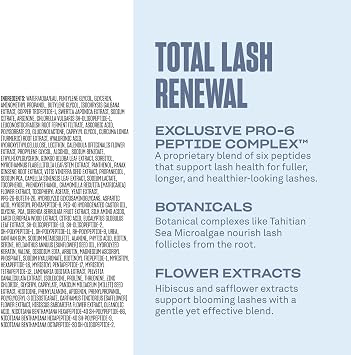 Babe Original Renewing Lash Serum for Longer-Looking Lashes, Peptides, 6mL