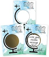 Vista 46 de My Scratch Offs - Paquete de 20 Mini Tarjetas Rasca y Gana DIY de Corazón Rosa para San Valentín con Calcomanías, 3x4 Pulgadas, Notas de Amor