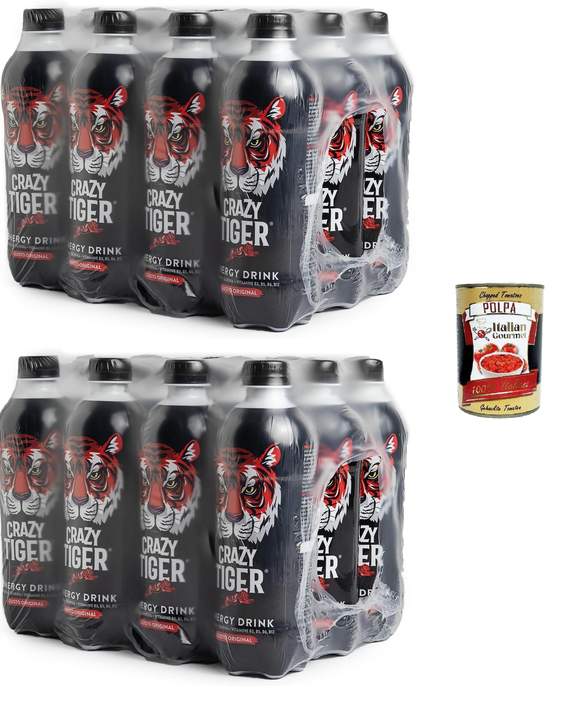 Italian Gourmet Energy bevanda energetica Original Koffein 24 x 500ml