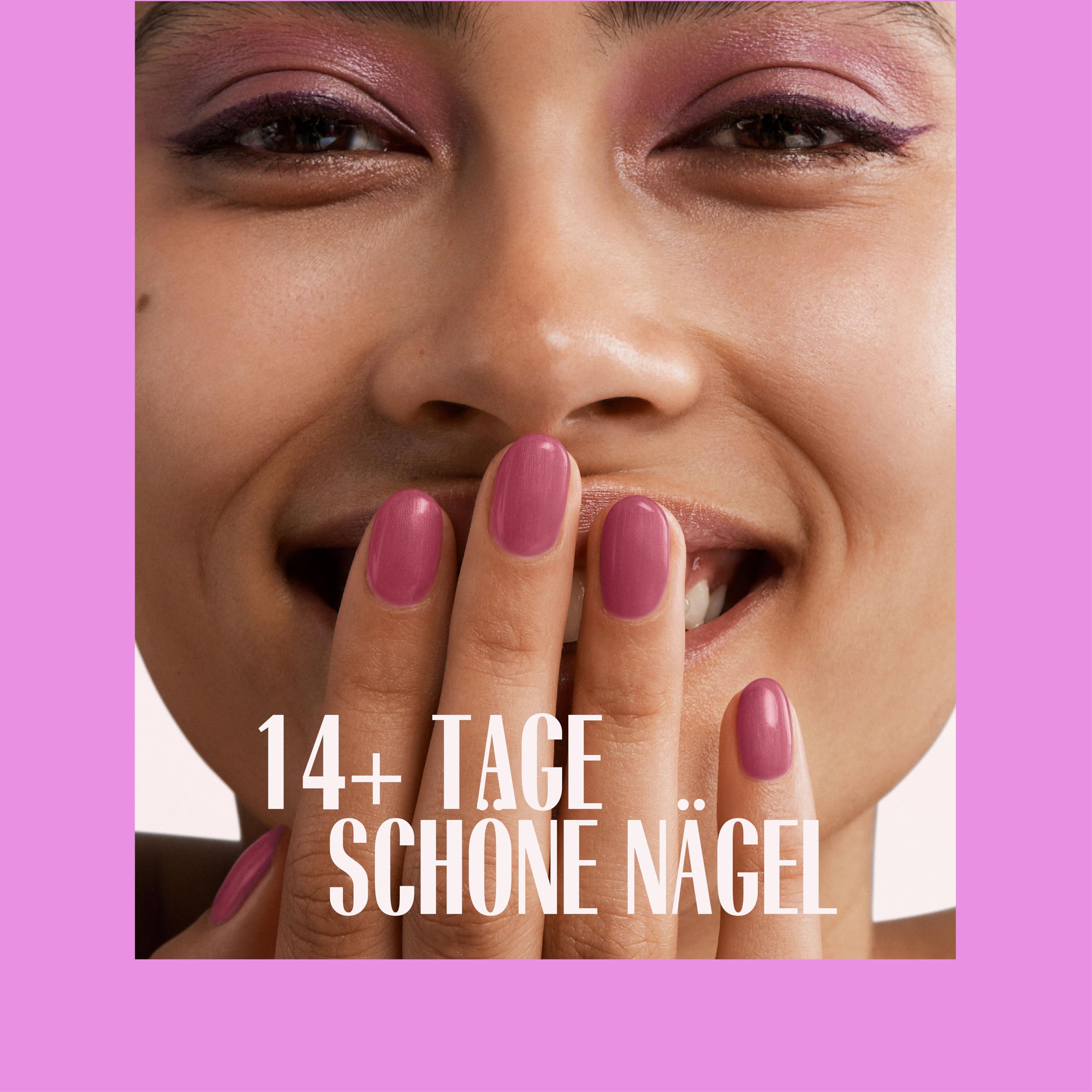 Pink Gellac Gel Nägel Set - UV Gelnägel Starterset mit Peel Off Base Coat, Mini UV Lampe, 1x Rosa Farbe 15 ml, Top Coat Gel, Entferner & Cleaner - Nägel Selber Machen in Salonqualität
