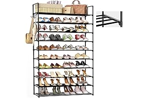 Homicker 10 Tier Shoe Organizer