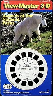 Animals of Our National Parks - Classic Viewmaster - 21 3d Images