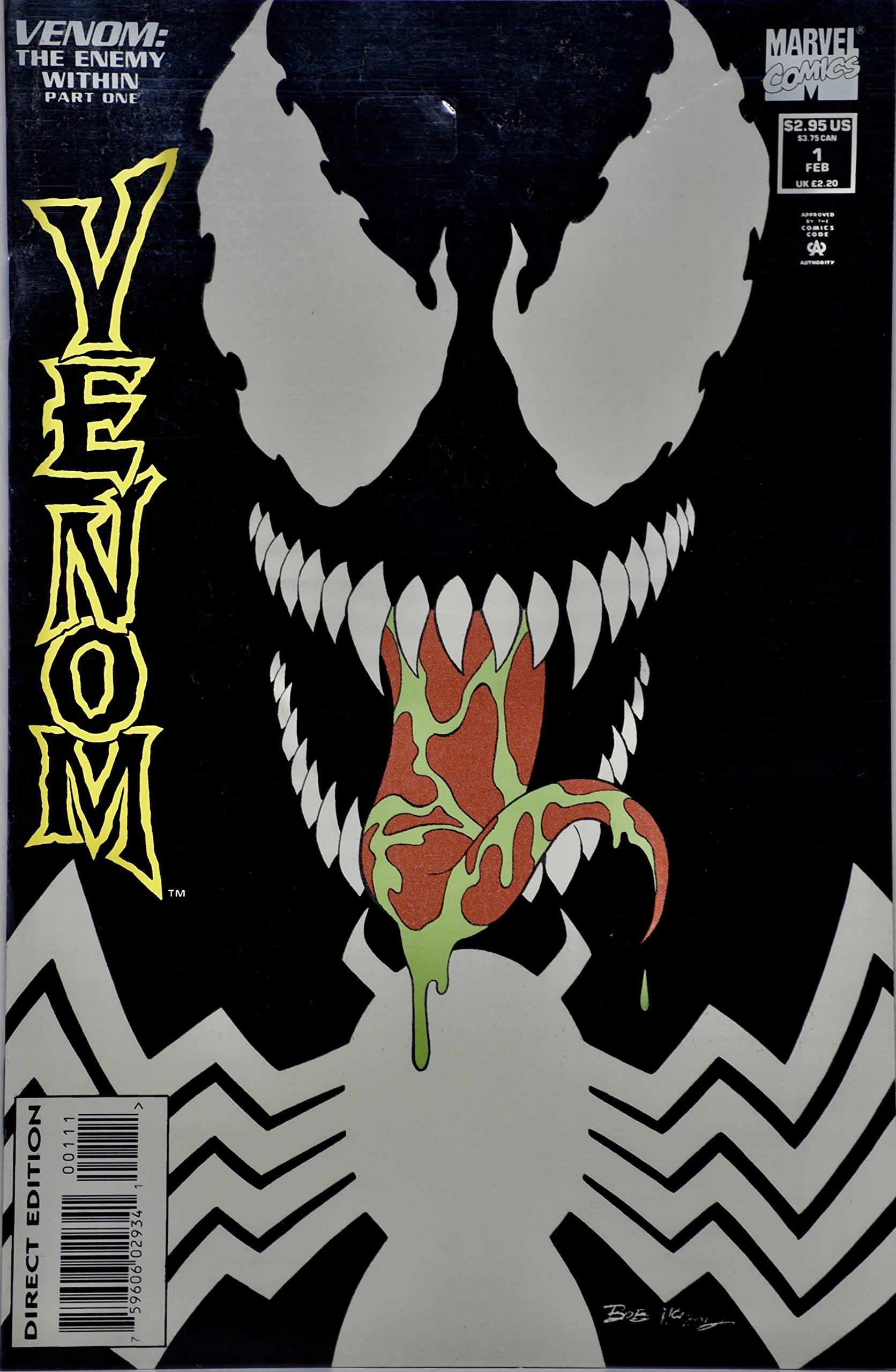 VENOMTHE ENEMY WITHIN PART ONE BY MARVEL COMICS (THE ENEMY
