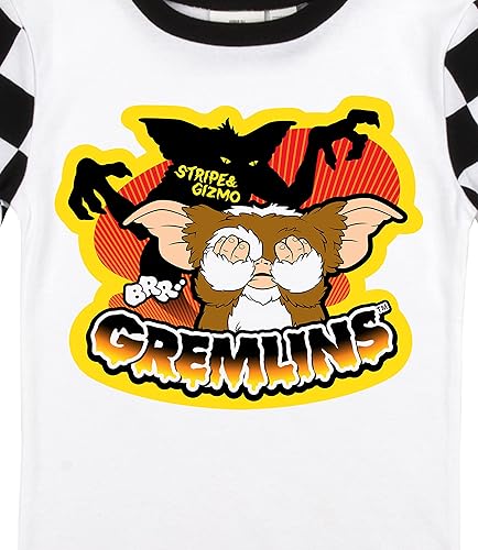 Miniatura 4 de Bioworld Gremlins Stripe and Gizmo - Conjunto de pijama de manga corta para niño