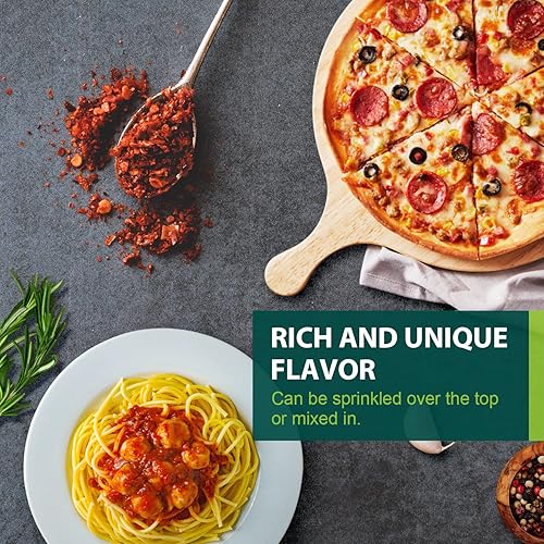 Vista 44 de Soeos Polvo de chile Sichuan prémium de 8 onzas (7.97 oz), todo natural, polvo de chile asiático, sabroso chile rojo picante en polvo de chiles