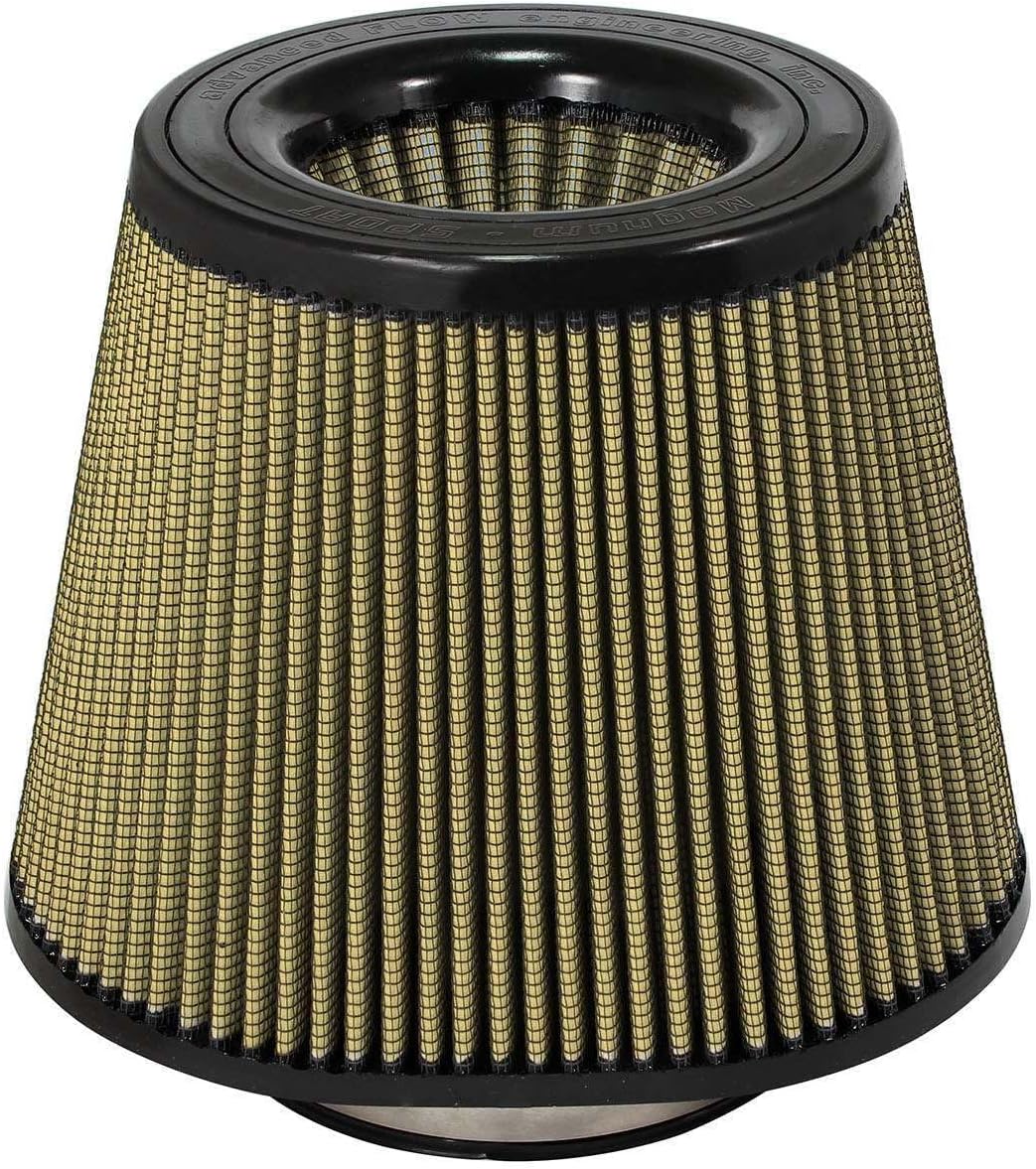 aFe POWER Magnum FORCE Intake Replacement Air Filter w/Pro GUARD 7 Oiled Media - 5.50" Inlet, 8" Tall - #72-91018
