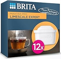 BRITA MAXTRA PRO Limescale Expert Water Filter Cartridge 12 Pack (New) - Original BRITA Refill for Ultimate Appliance...